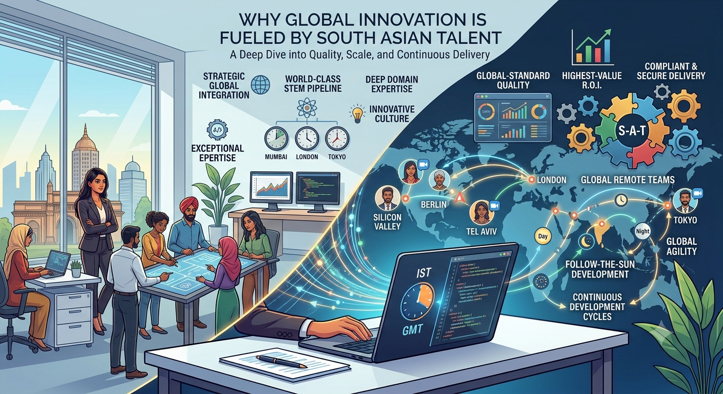 Why South Asian Talent Is Increasingly Preferred in Global Remote Teams