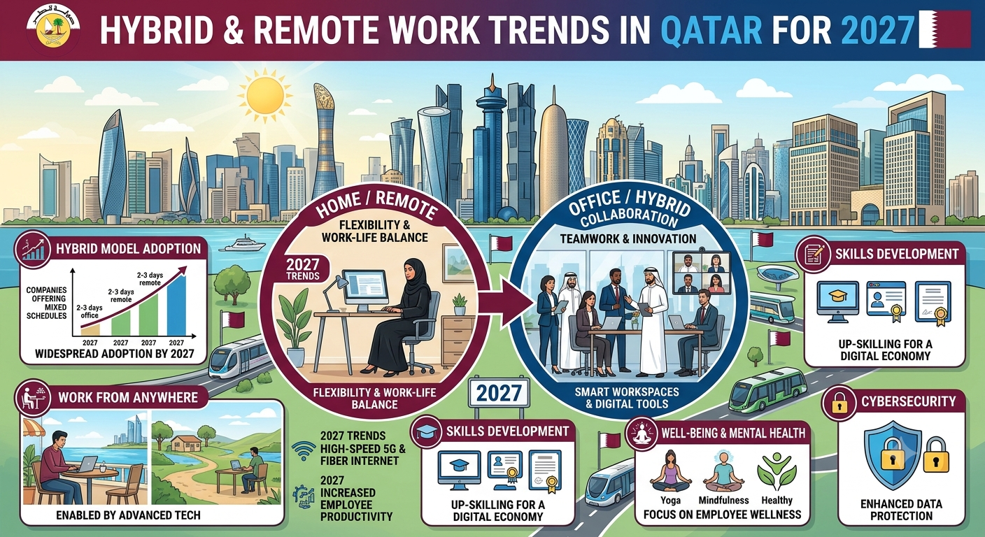 Hybrid and Remote Work Trends in Qatar for 2027