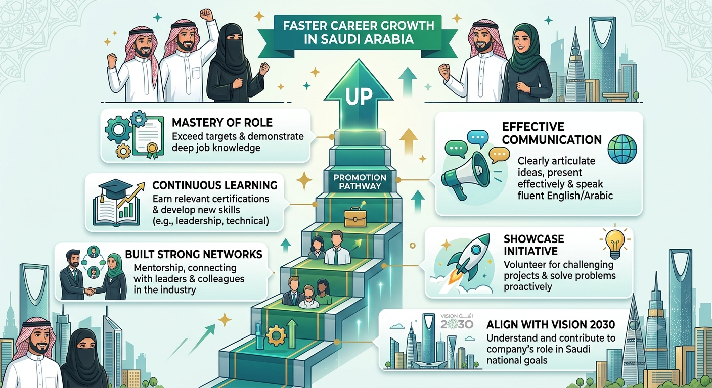 How to Get Promoted Faster in Saudi Arabia: Strategies That Work