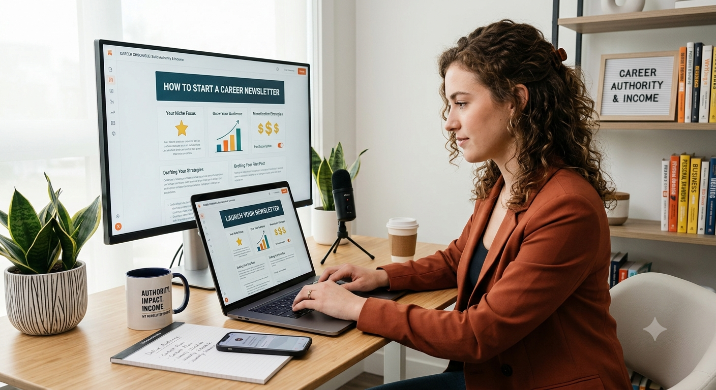 How to Start a Newsletter That Builds Career Authority and Income