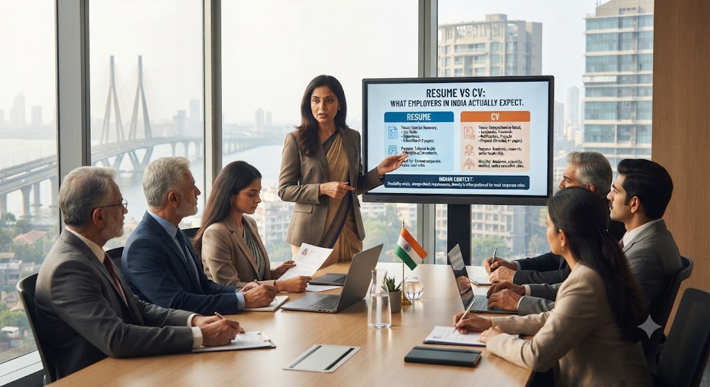 Resume vs CV: What Employers in India Actually Expect